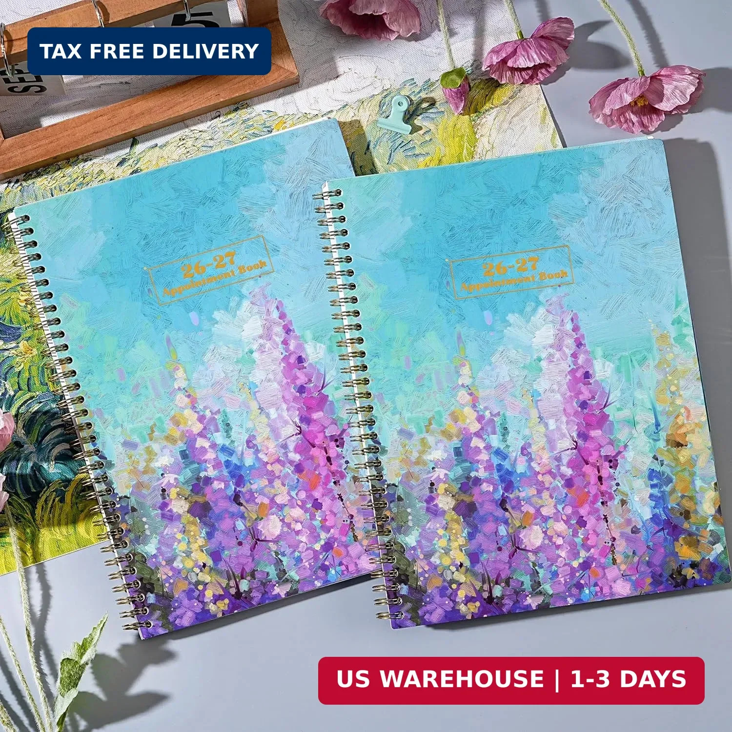 Appointment Book 2026-2027 – Weekly Appointment Book, Jul 2026 – Jun 2027, Hourl