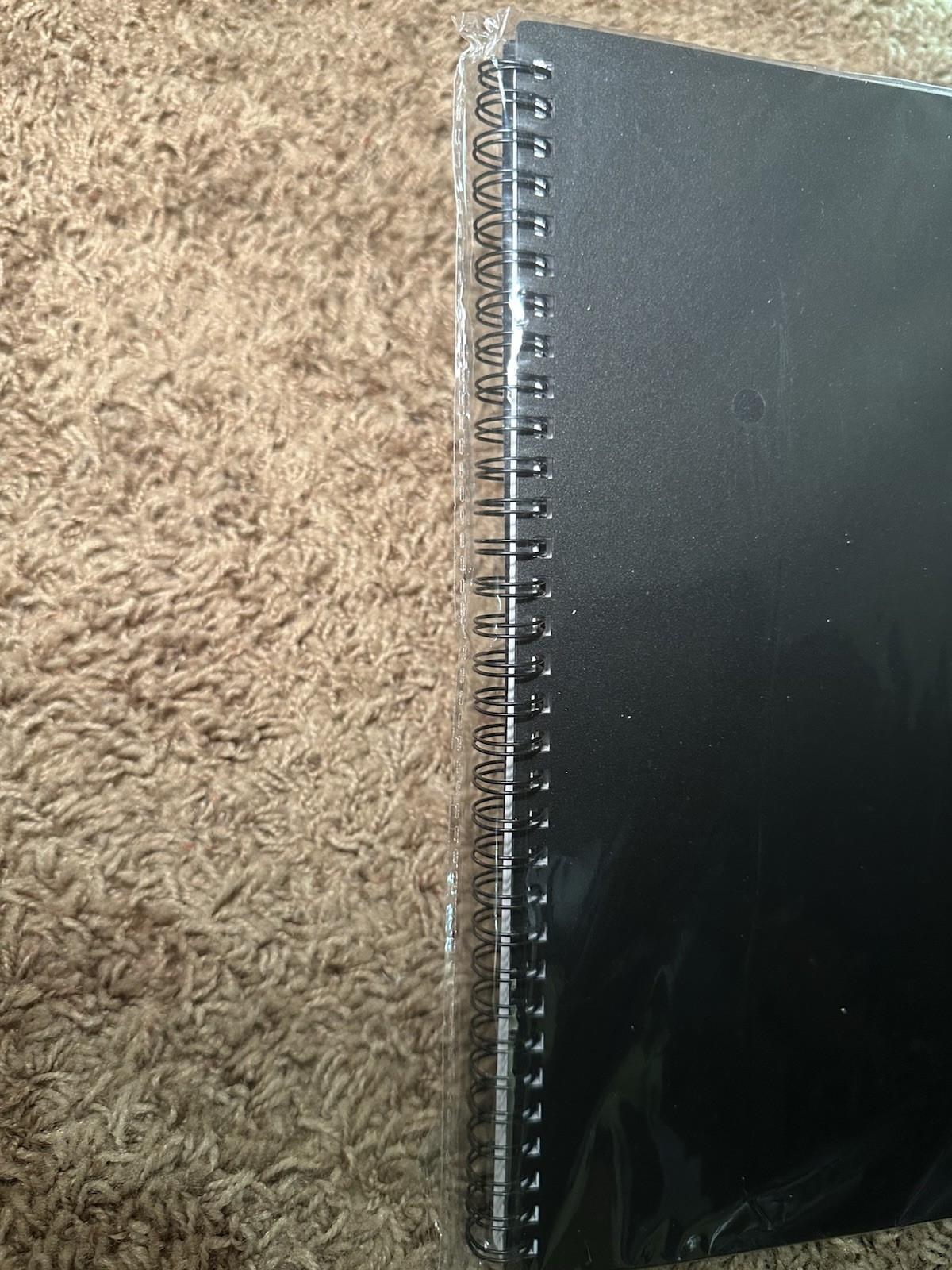 2026 Planner Monthly Spiral Bound 8×11 Black (QQ)
