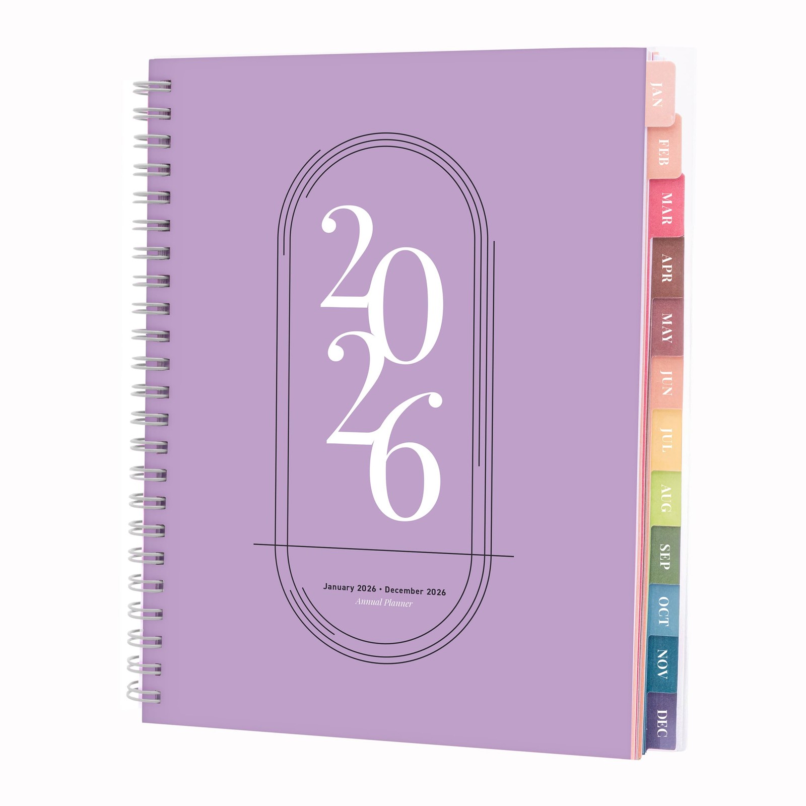 Rileys 2026 Planner, Agenda Planner With Weekly 2026 (6 x 8-Inches), Lilac
