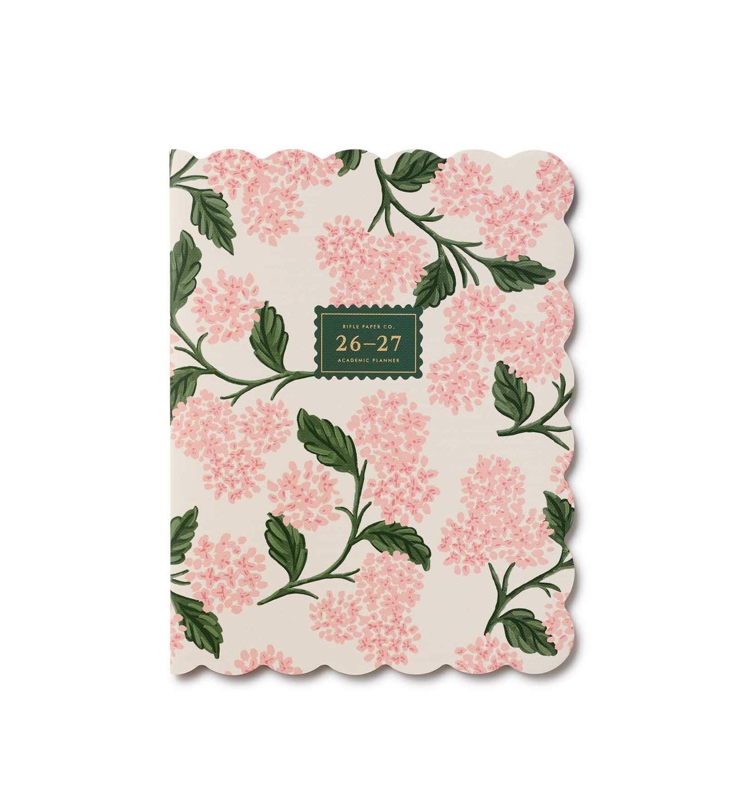 RIFLE PAPER CO. 2027 Pink Hydrangea 12-Month 9.75″ L x 7.75″ W,