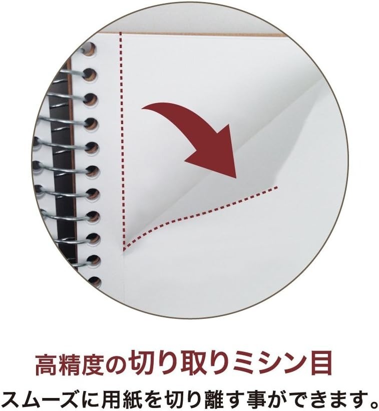 Maruman Spiral Notebook A4 Plain 80 Sheets N225ES Bulk Purchase Set of 5 Books☆