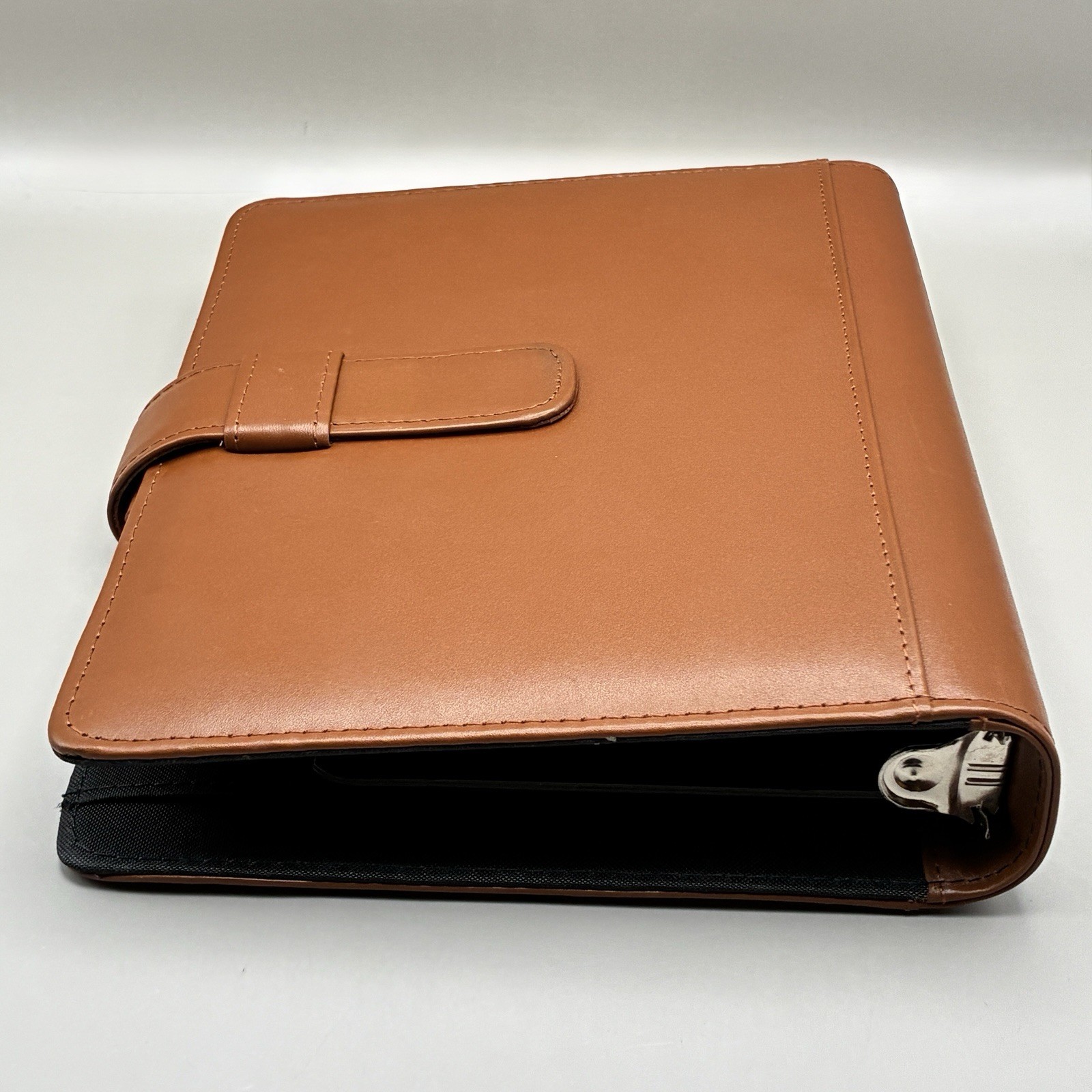 Day-Timer Original Personal Organizer System Starter Set British Tan Leather NEW