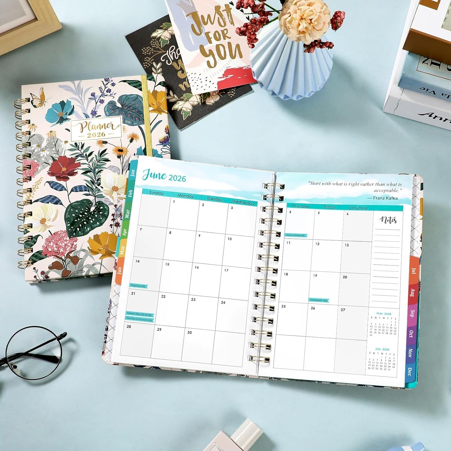 2026 Planner JAN 2026 – DEC 2026 Calendar Planner 2026 6.4″ X 8.5″, 2026 Planner