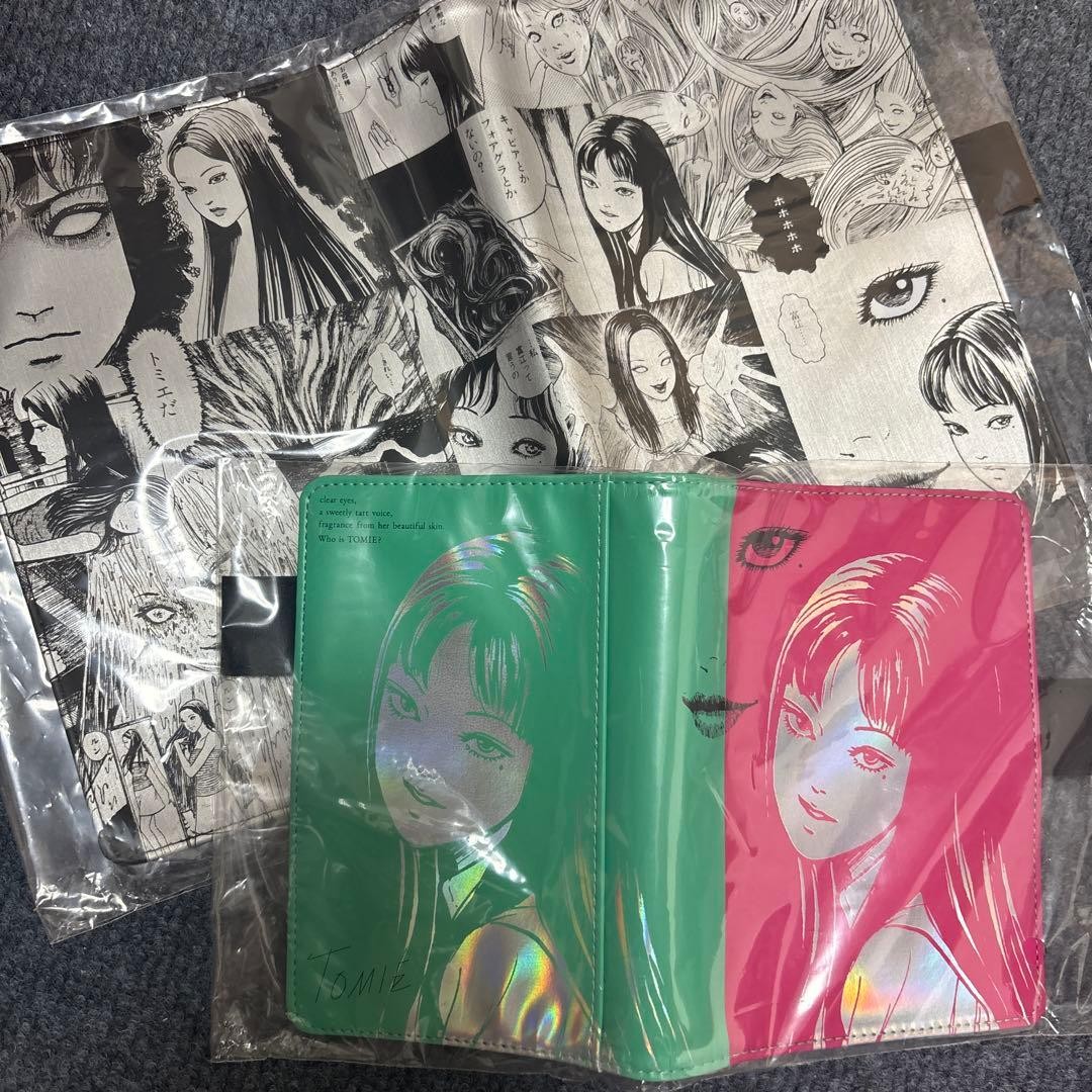 Hobonichi Techo Junji Ito Tomie A5 Cousin Memory & A6 Smirk Cover Set 2026