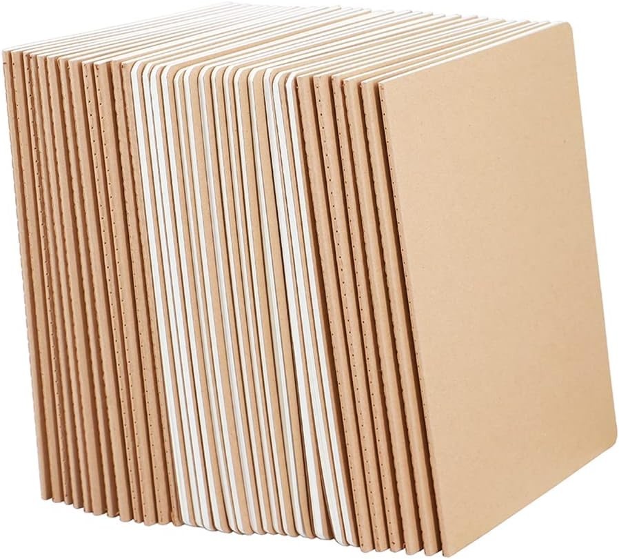 32 Pack Notebook Journals for Travelers, Students and Office, Writing Diary S…