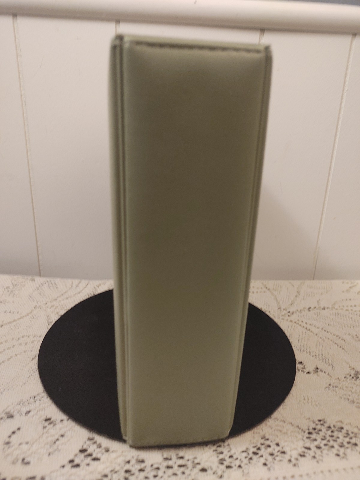 Vintage Longaberger 7-Ring Business Planner Binder Organizer Portfolio (Green)