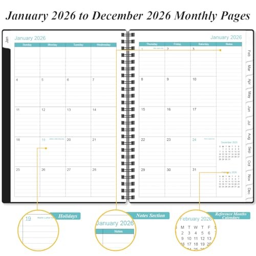 2026 Appointment Book & Planner – Hourly Planner from Assorted Colors , Sizes