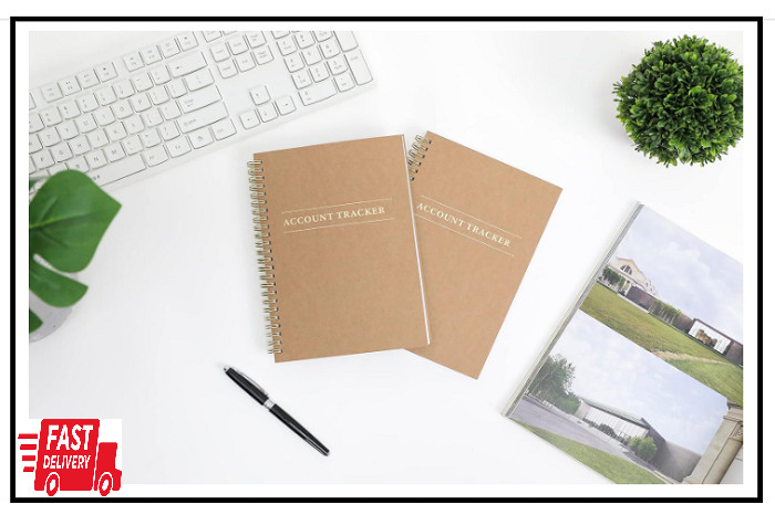 2 Pack Accounting Ledger Books for Home Budget Tracking Business Bookkeeping …
