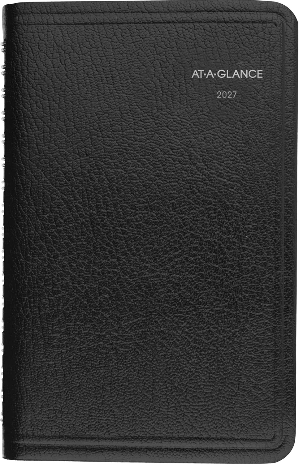 2027 Dayminder Weekly Appointment Book Planner, 5″ x 8″, Black