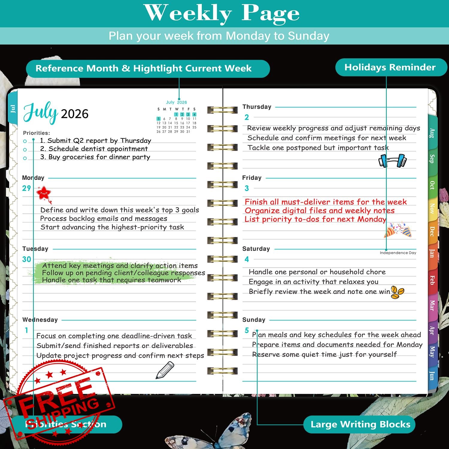 Indeme Planner 2026-2027 6.5” x 8.5”