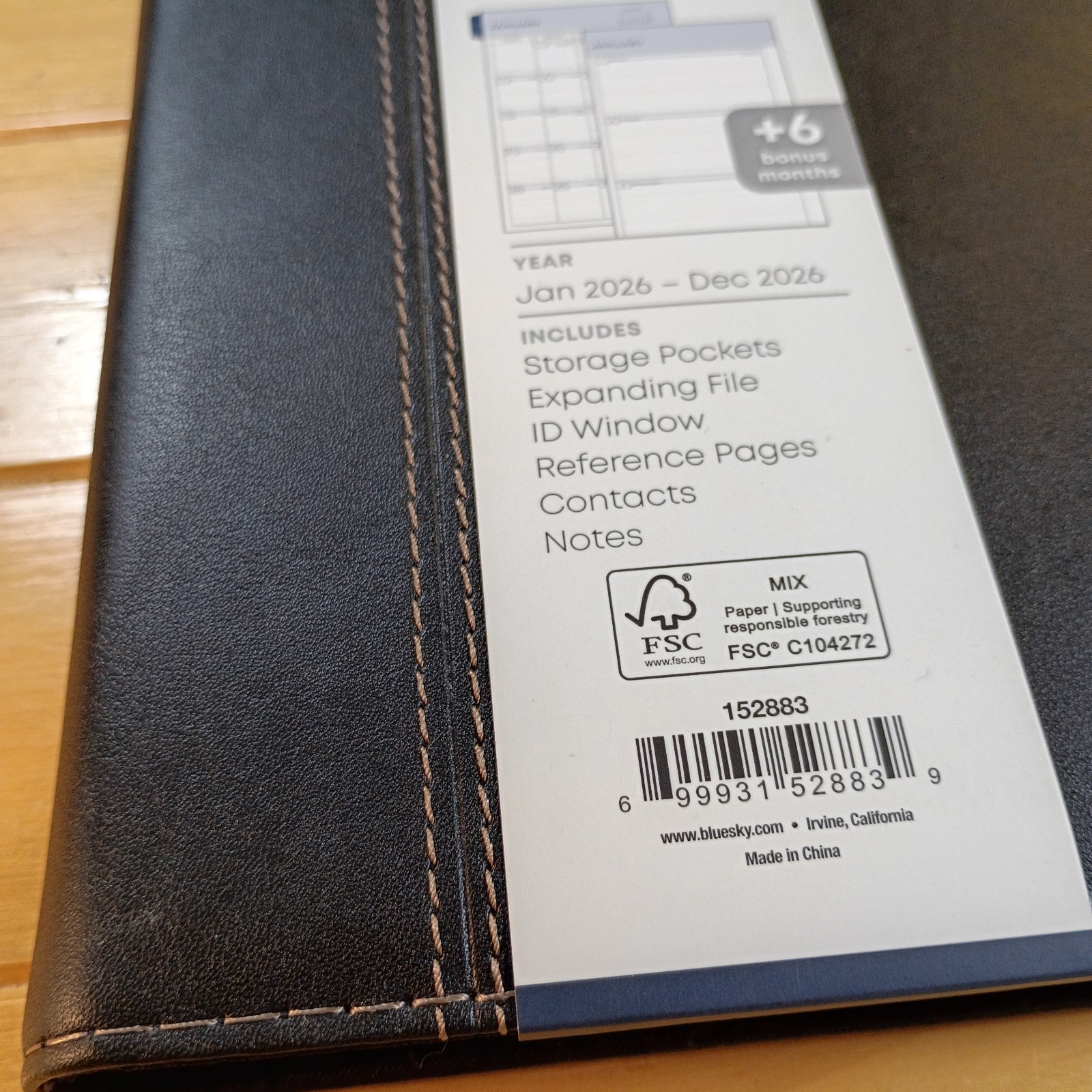 Blue Sky Refillable Planning Calendar 2026 Tabbed New .