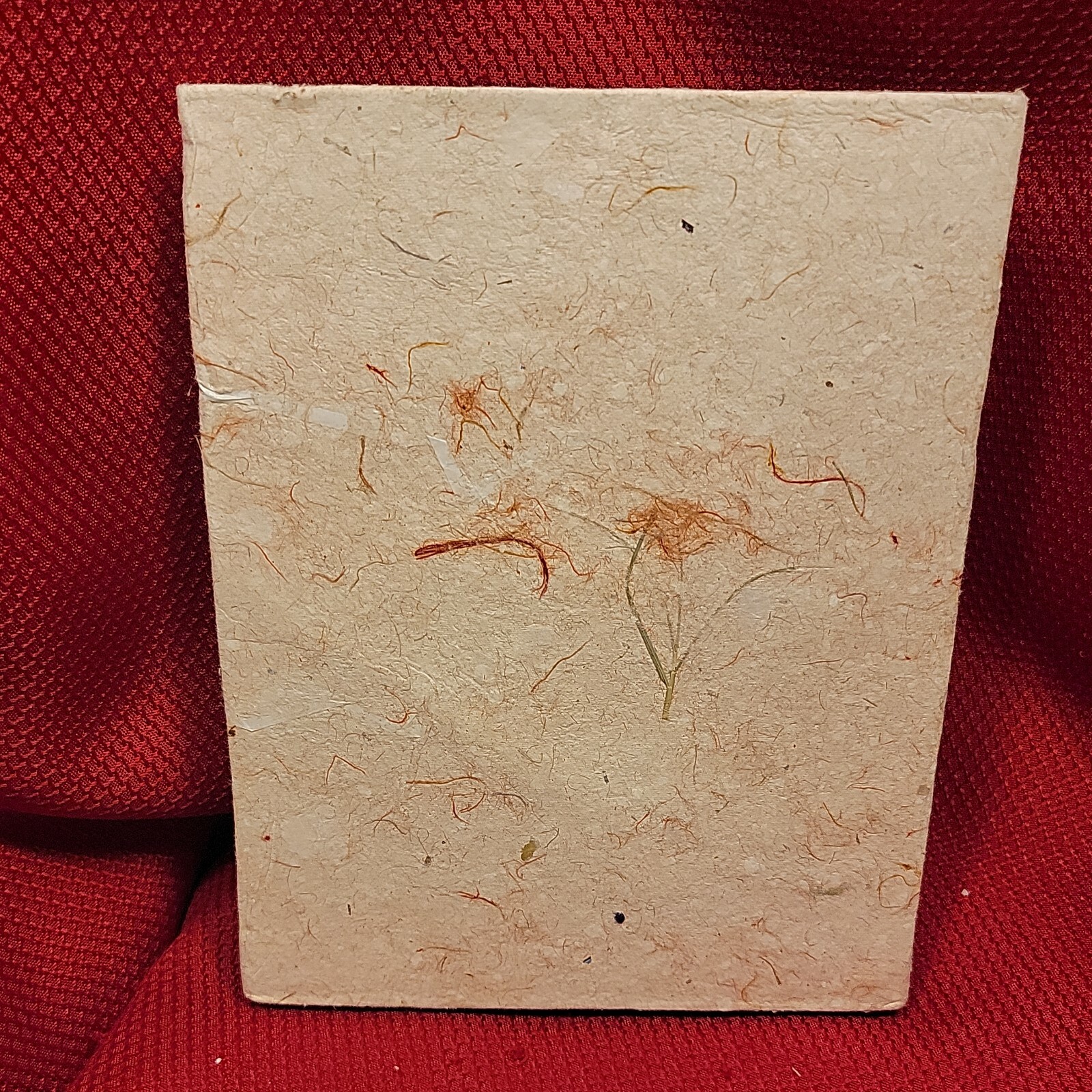 6″ x 8″ 80 Page JOURNAL hand painted RECYCLED thick cardstock fiber paper diary