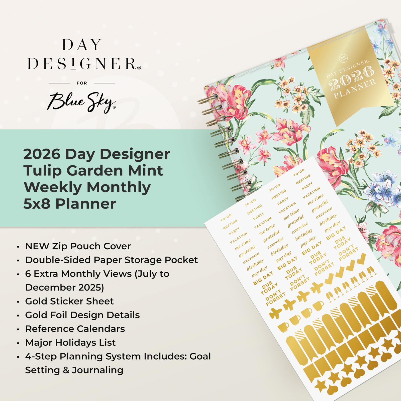Day Designer 2026 Weekly and Monthly Planner Calendar, January 2026 – Decembe…