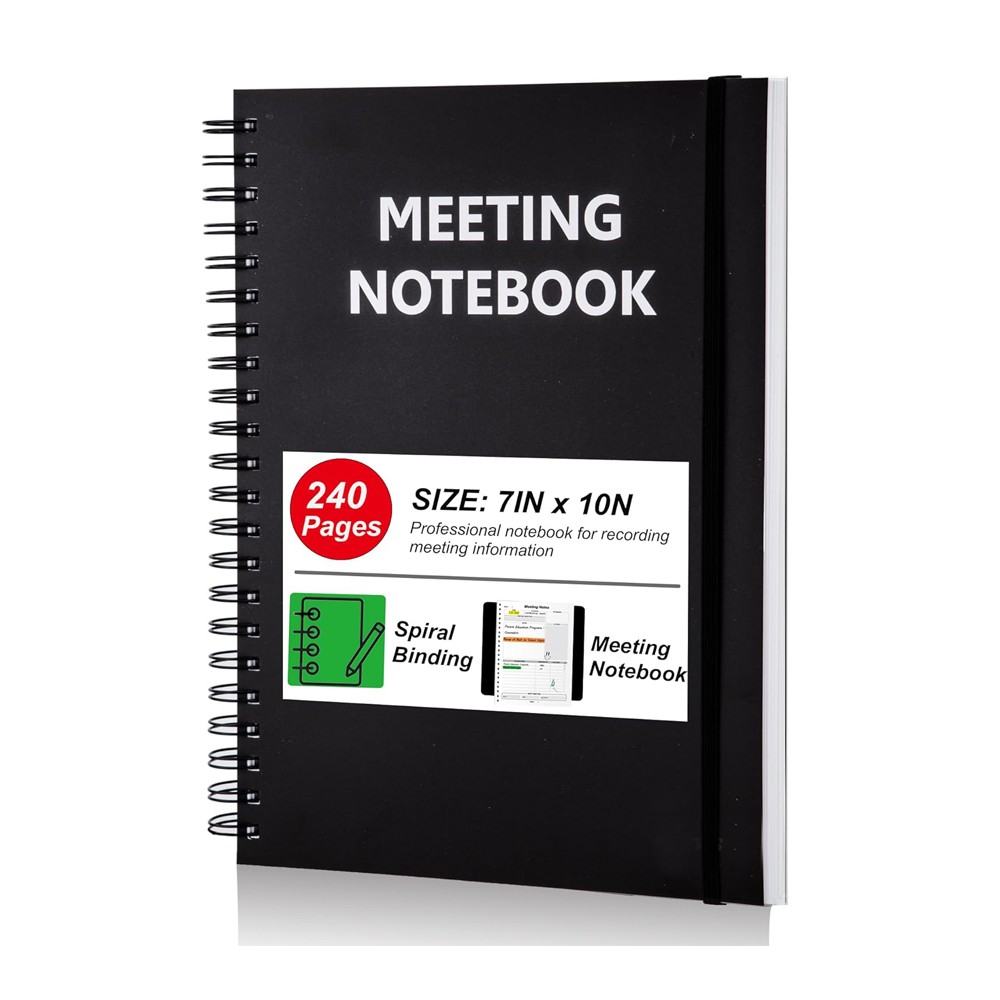 B5 Notebook for Work Organization Work notebook with action item Office Supplies