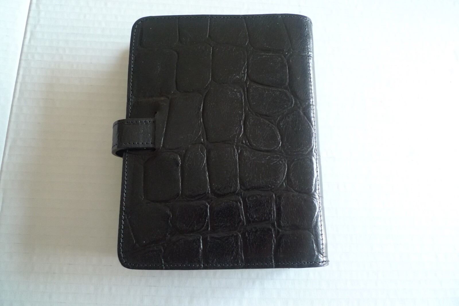 MULBERRY – A6 PLANNER & INSERTS -MADE @ UK – BLACK CONGO LEATHER – RARELY USED