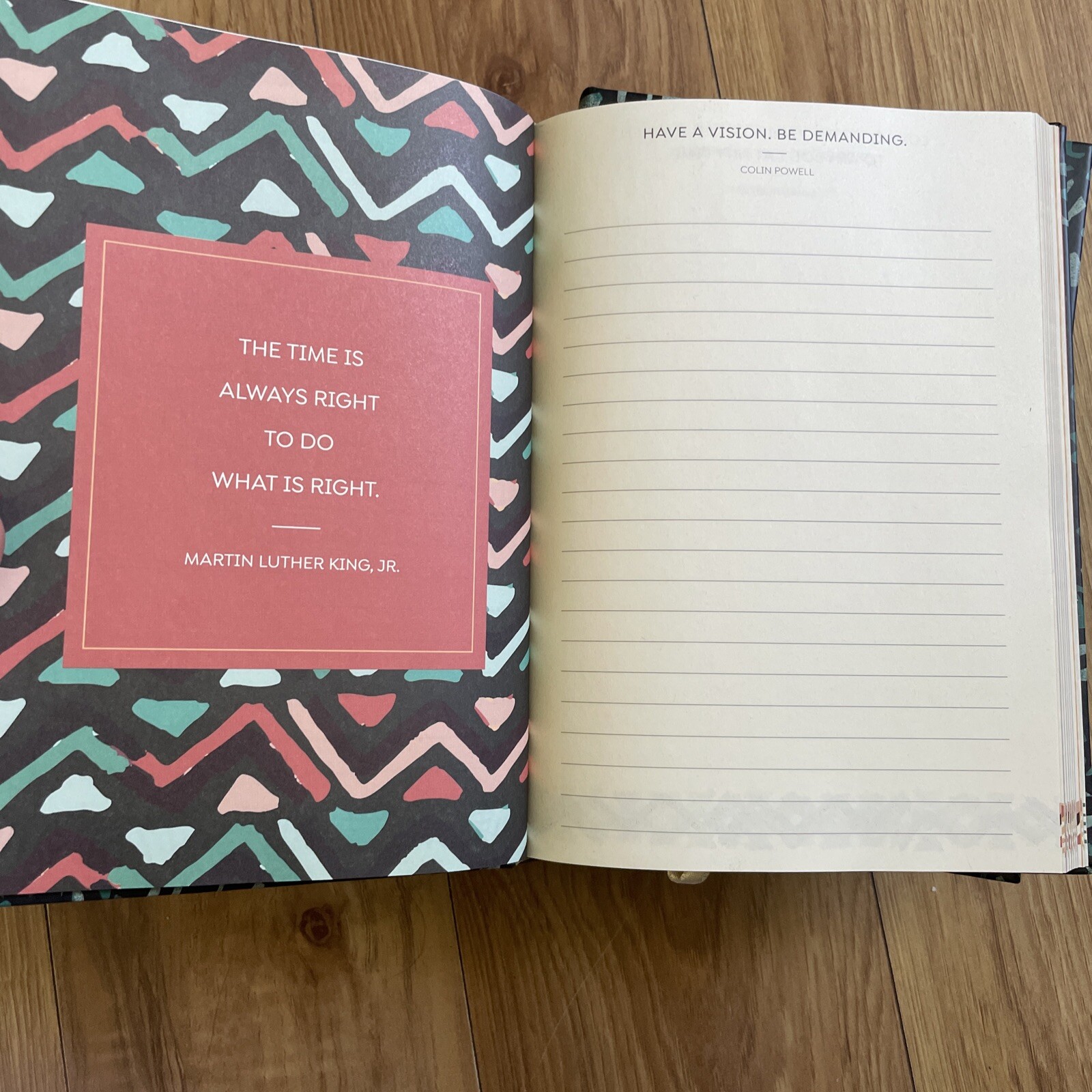 4 Eccolo Lined Journal Notebooks, “I Am Black History” – 6 x 8 inches