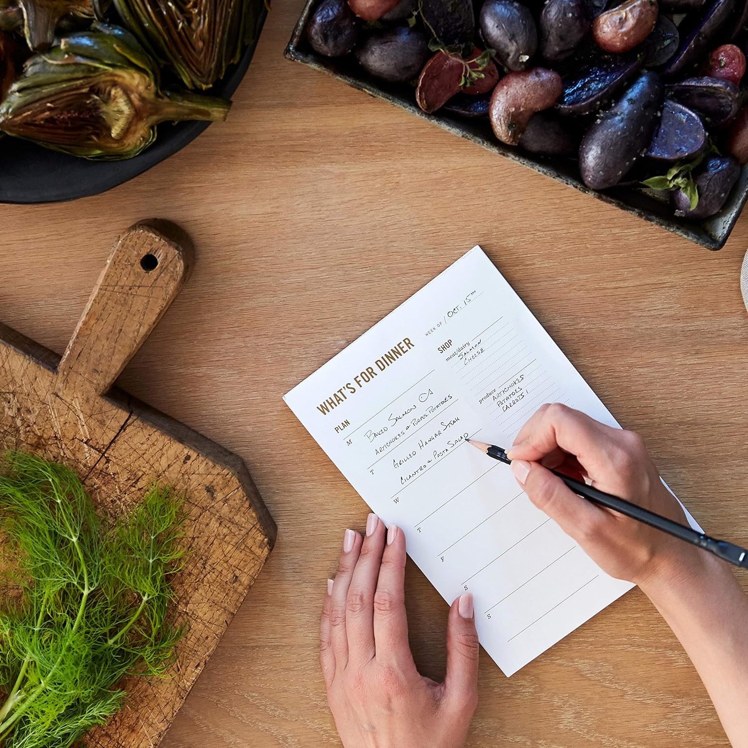 Meal Planning Notepad – What’S for Dinner Weekly Meal Planner and Grocery List M