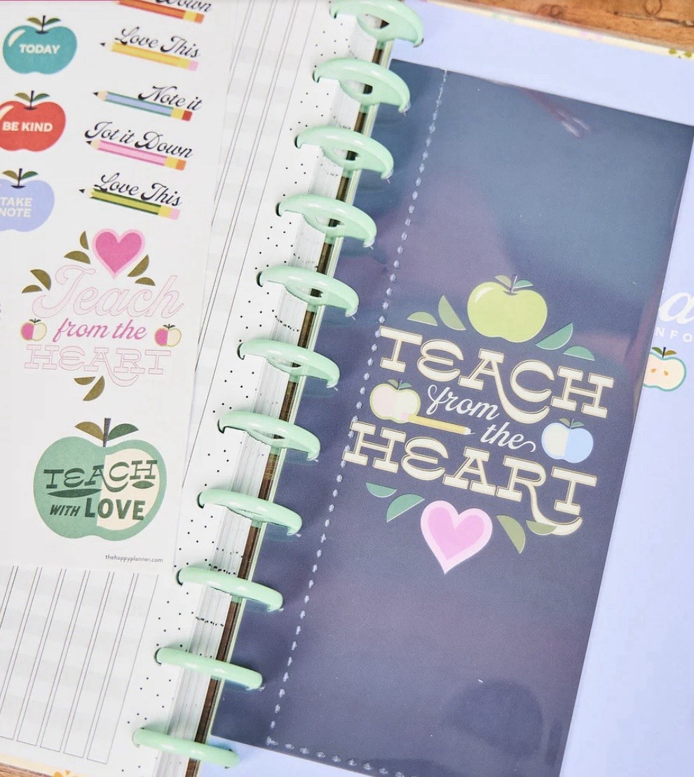 Happy planner – Mod TEACHER, PARENT & STUDENT INFO – BIG ACCESSORY PACK 42 PCS