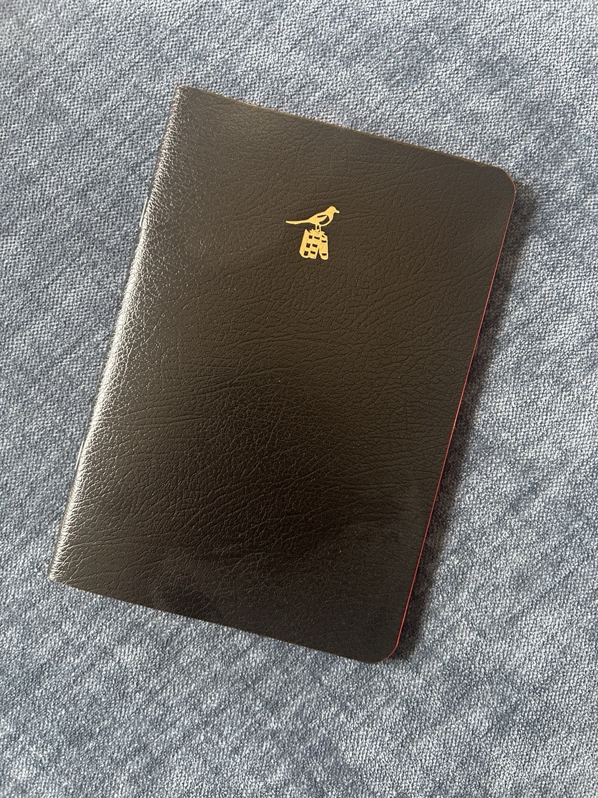 NEW Bieffe Handmade Journal Notebook Made in ITALY Black Leather