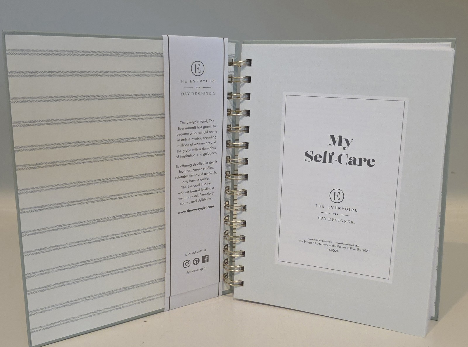 Lot: Everygirl open-dated Planner, Self-Care Notes, BlueSky Notes – Very Good