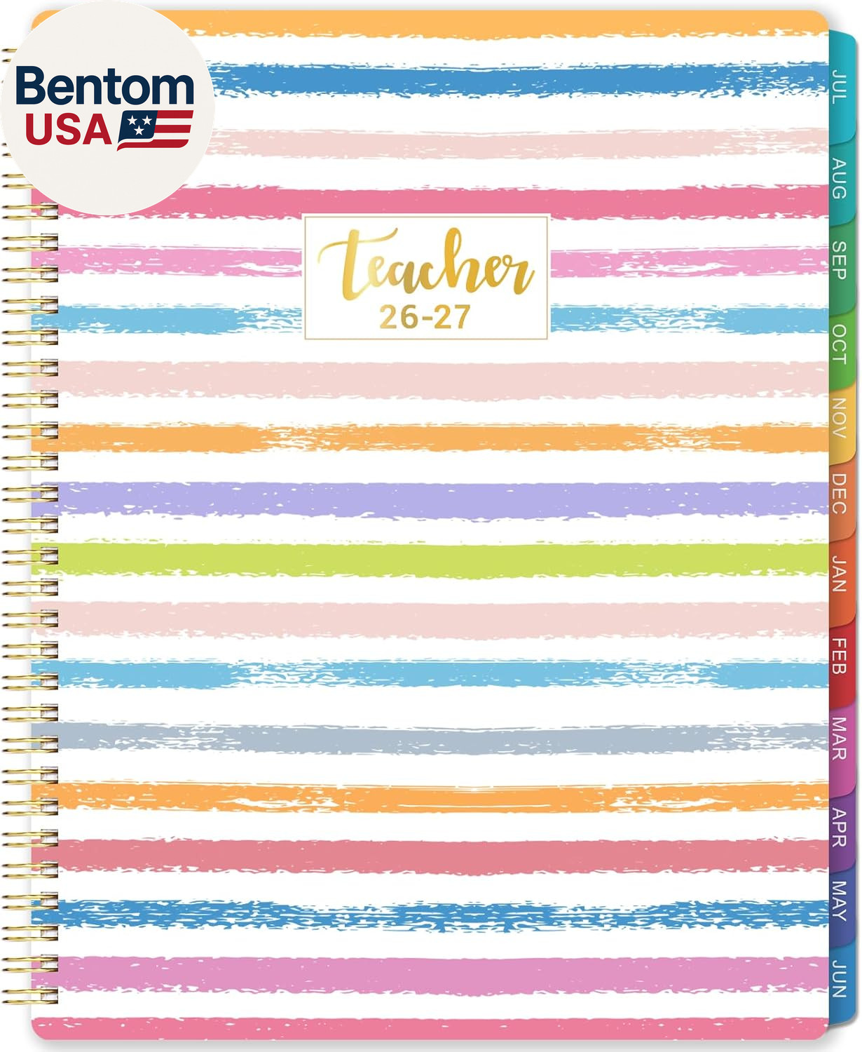 2026-2027 Teacher Planner – July 2026 – June 2027, Lesson Planner 2026-2027, 8.5