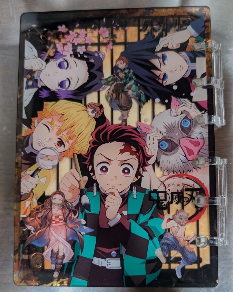 Demon Slayer A7 Acrylic Shaker Notebook