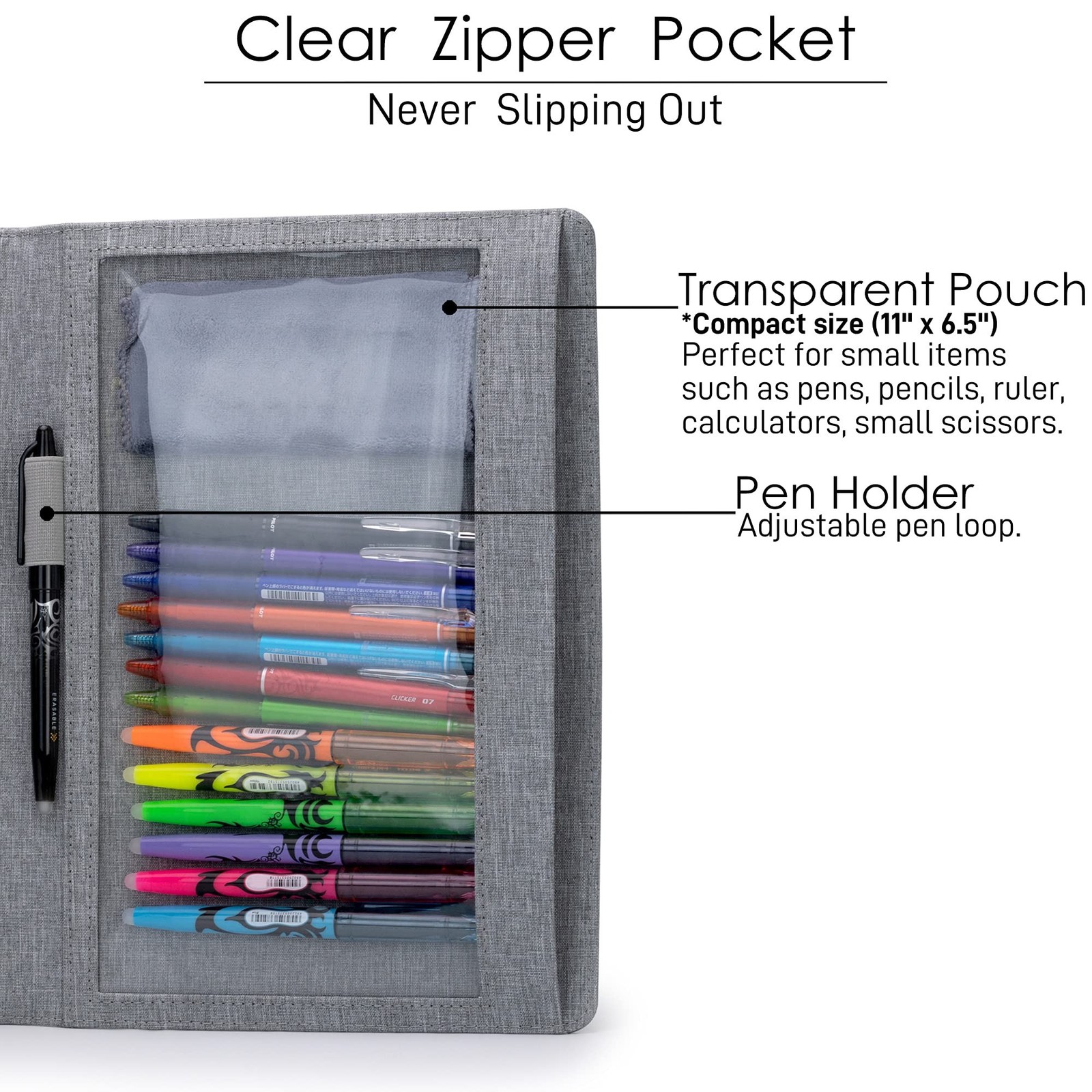 Folio Cover Compatible with Rocketbook Fusion, Panda, Everlast, Waterproof Fa…