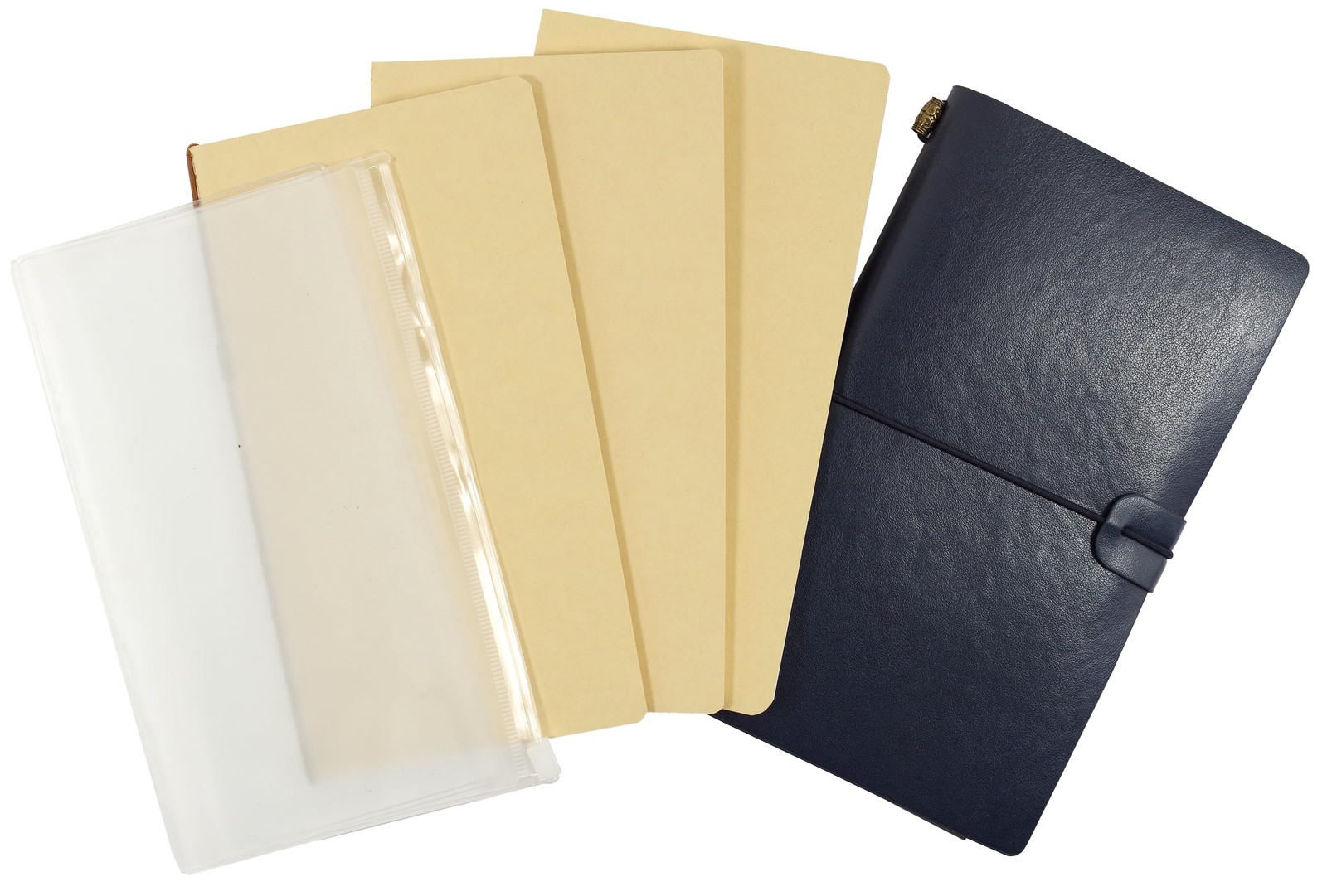 Voyager Refillable Notebook – Midnight Blue (Traveler’s