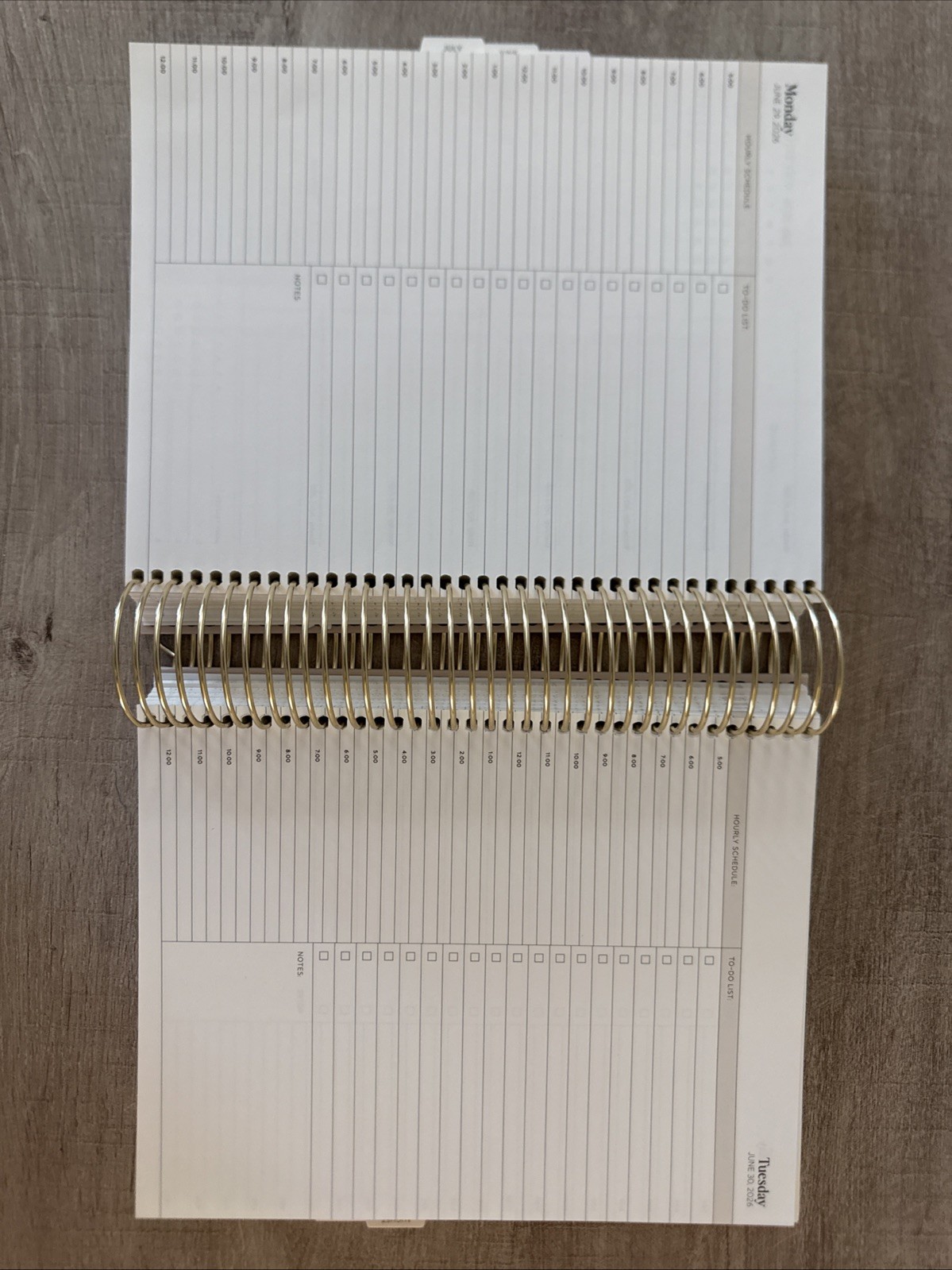 The Dailee 2026 Daily Weekly Monthly Planner Spiral Calendar Year 2026 7×9 READ