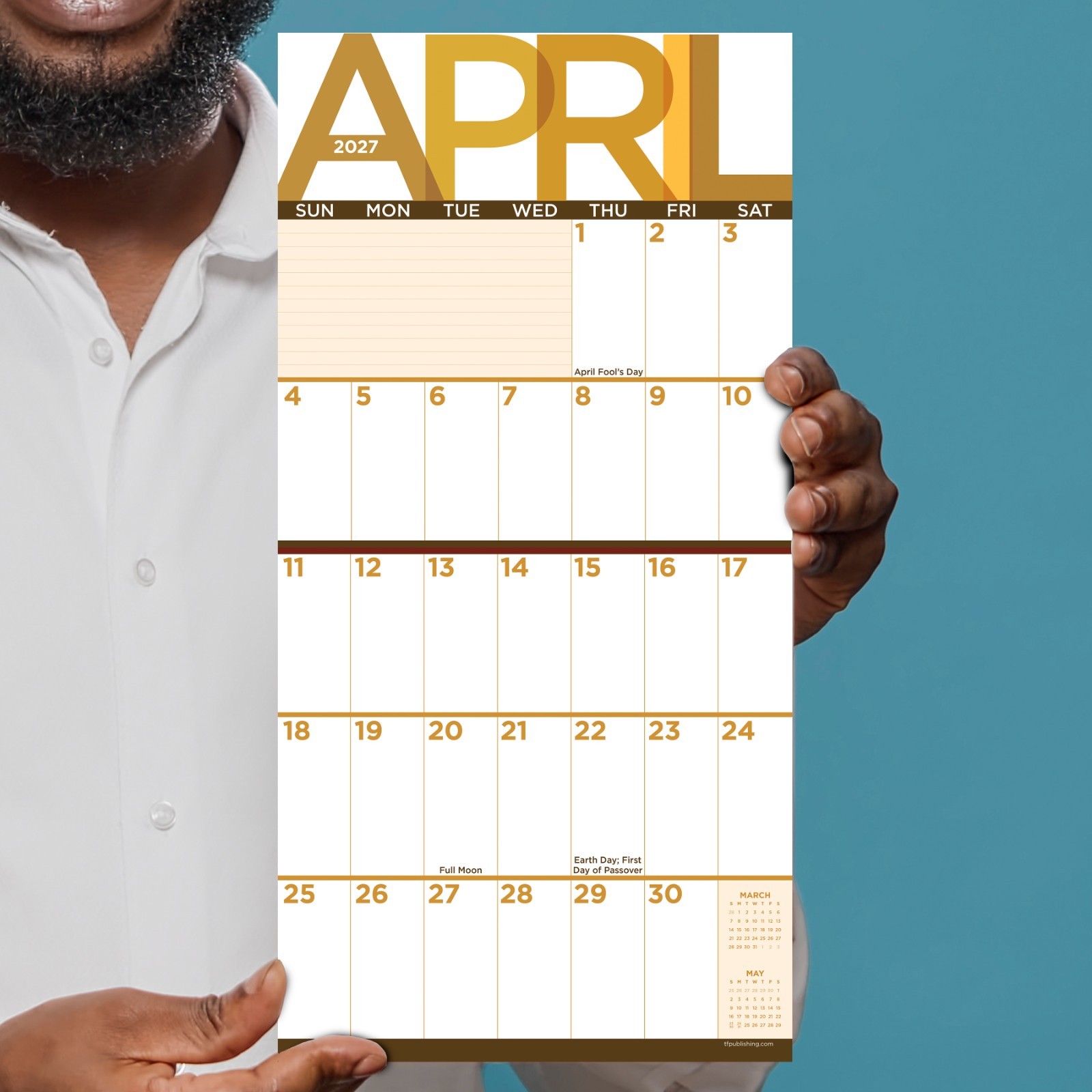2027 Big Print Mini Calendar