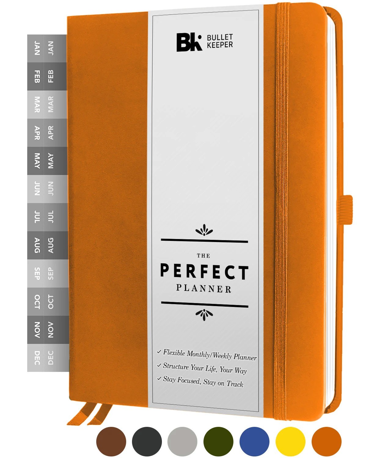 The Perfect Planner Collection A5 Monthly Weekly Flexible Structure Undated Year