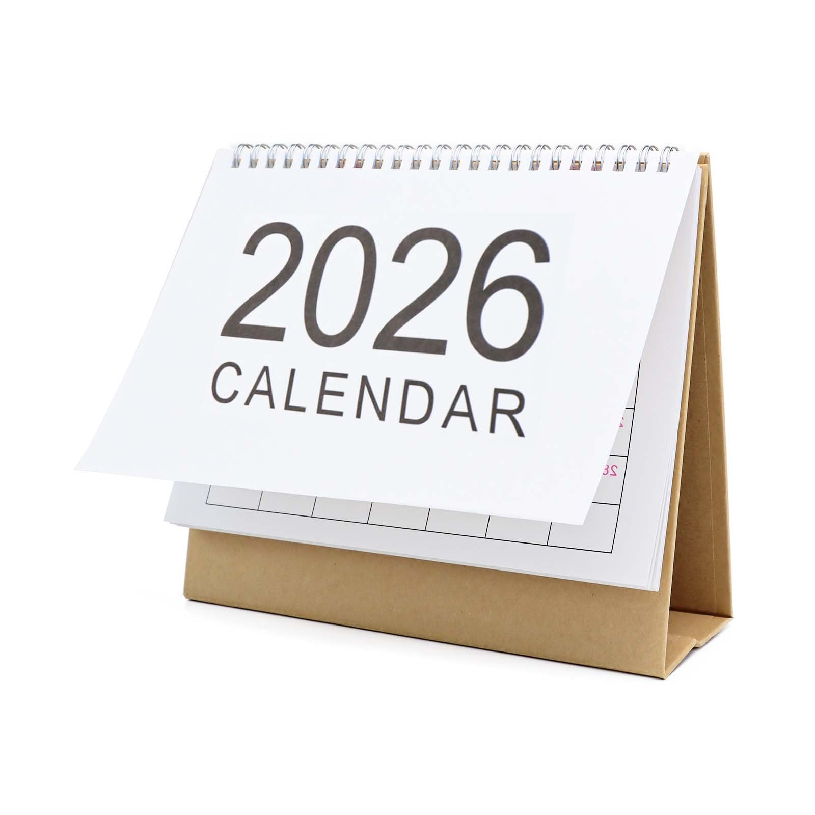 2026 Standing Desk Calendars Month Stand Up Medium Calendar, Calendar
