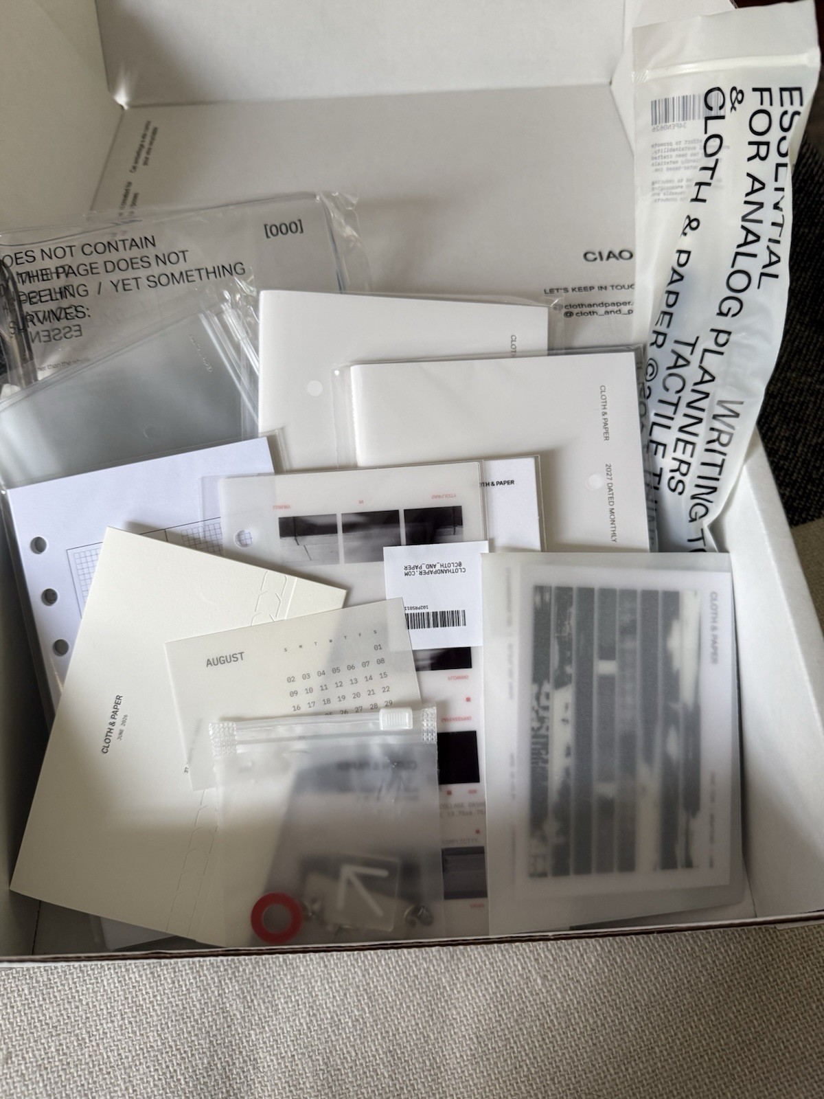 Cloth & Paper June 2026 Subscription Box *NEW* – Personal 6 Ring