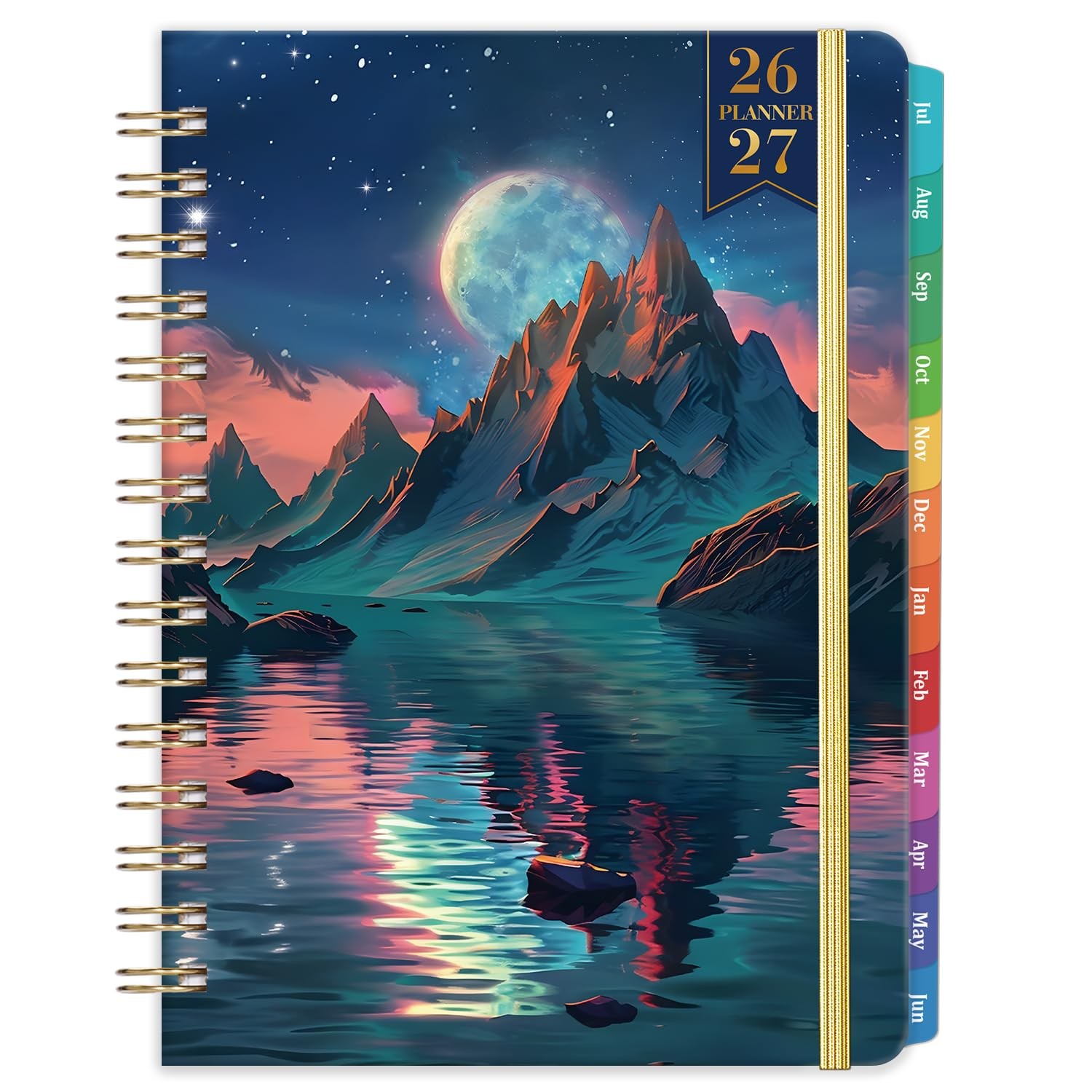 Planner 2026-2027 – Academic Planner 2026-2027, July 2026 – June 2027, 6.5″ x…
