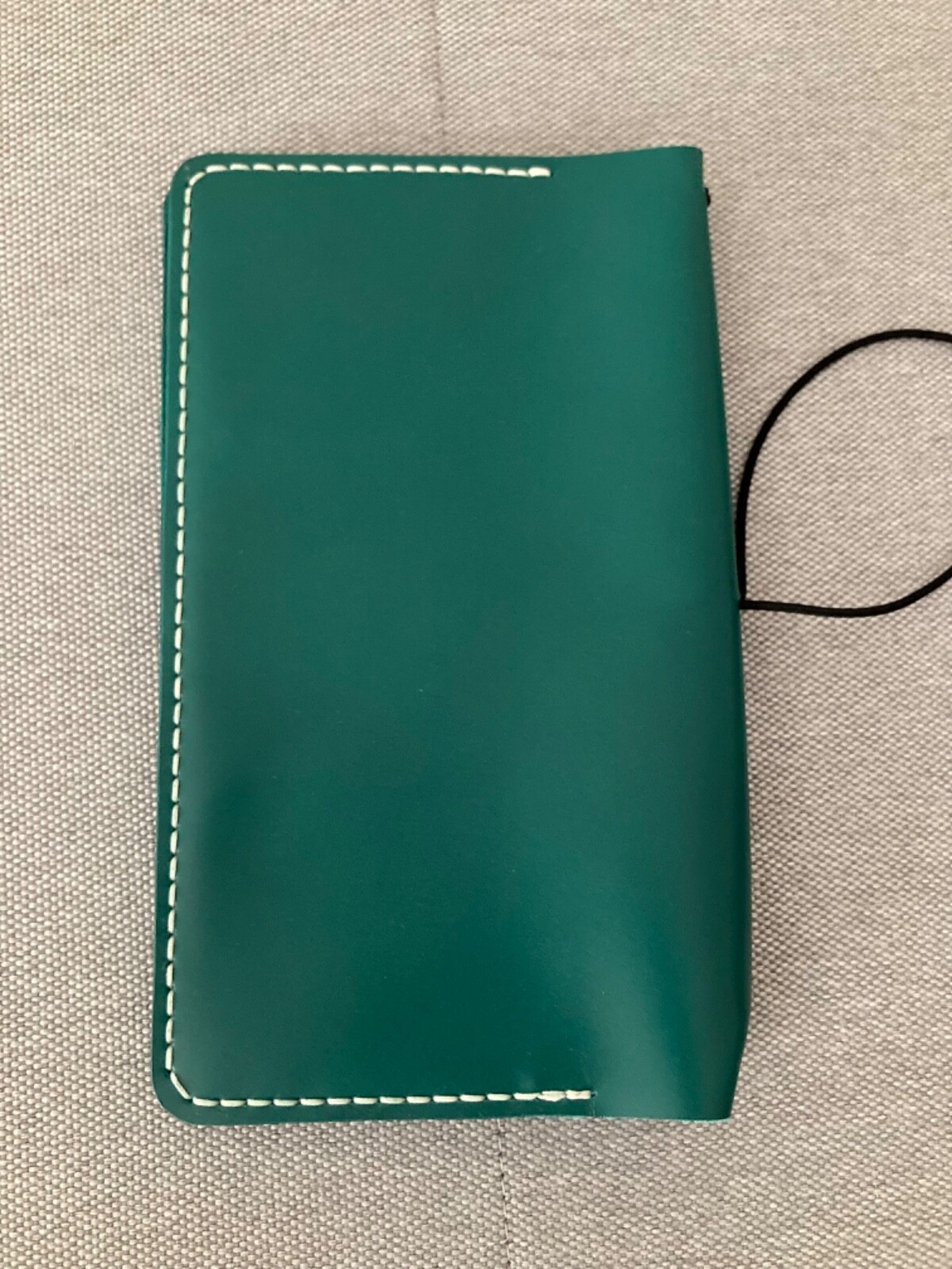 B6 Slim Leather Notebook Cover Handmade (Emerald Green) (BRAND NEW)
