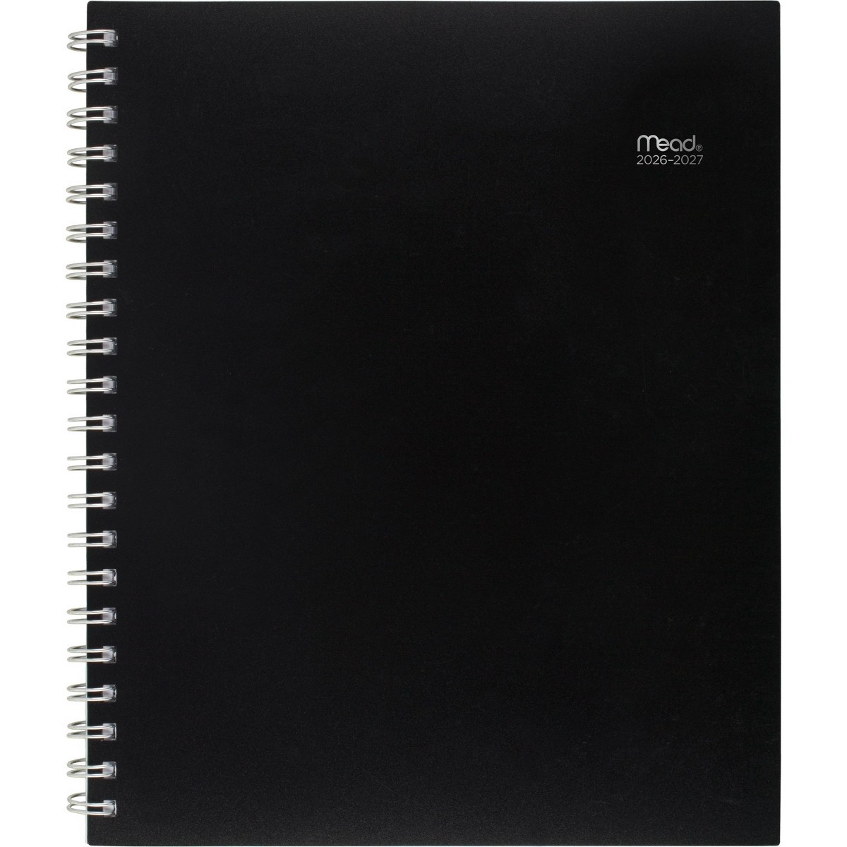 Mead 8.5″x11″ 2026-2027 Basic Large Weekly/Monthly Black