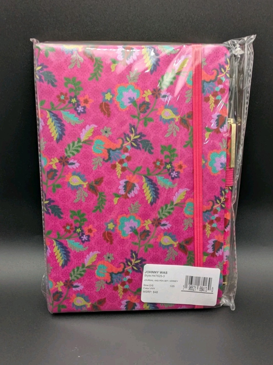 NWT Johnny Was Silk Blend Journal & Pen Set – Gift Ready – Sophisticated BohoLux