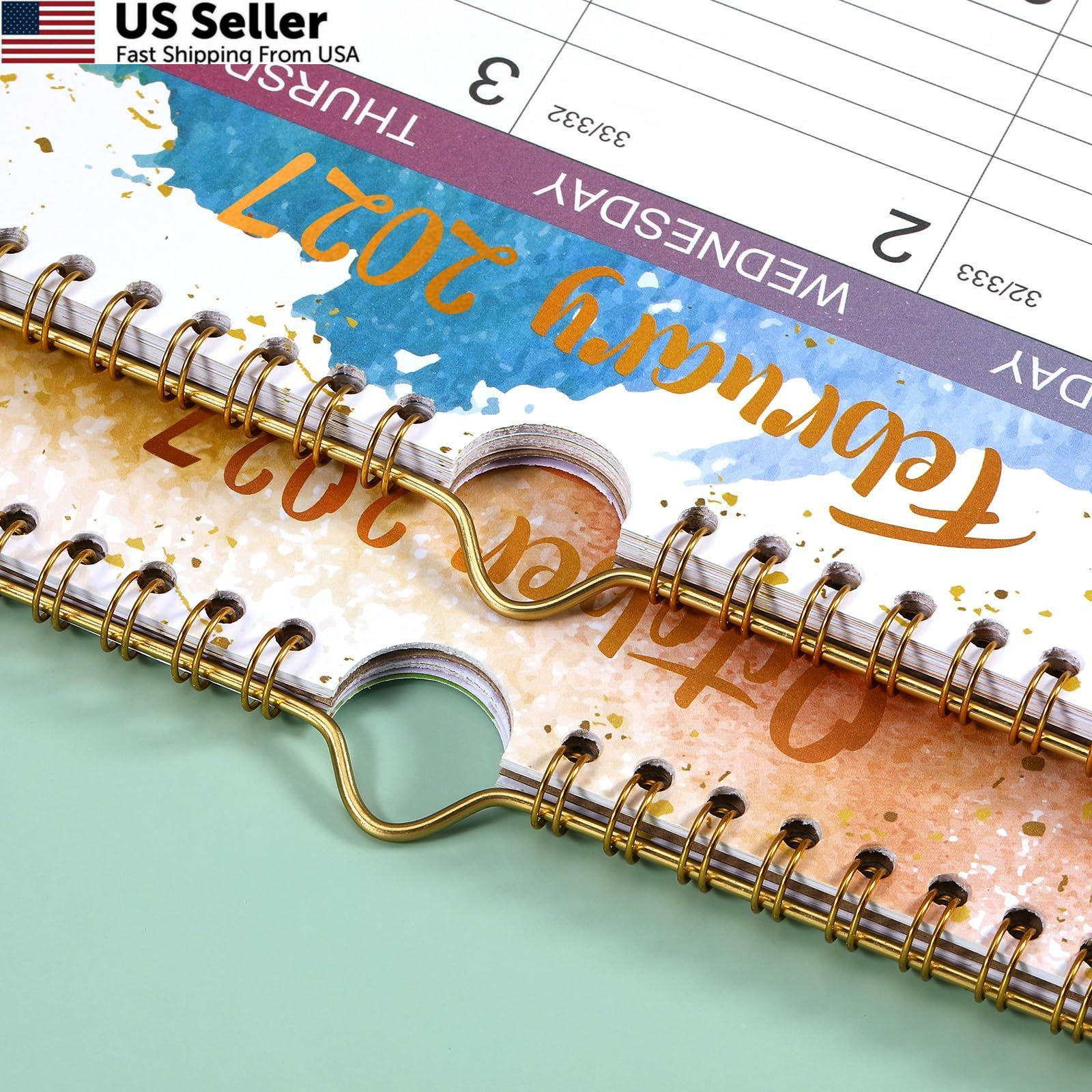 Wall Calendar 2026-2027 – Calendar, JUL 2026 – 14.8″ x 11.5″, white