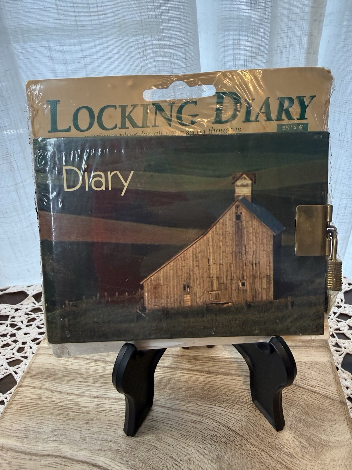 Vintage 1998 1-Year Diary With Lock And Keys New In Package NIP
