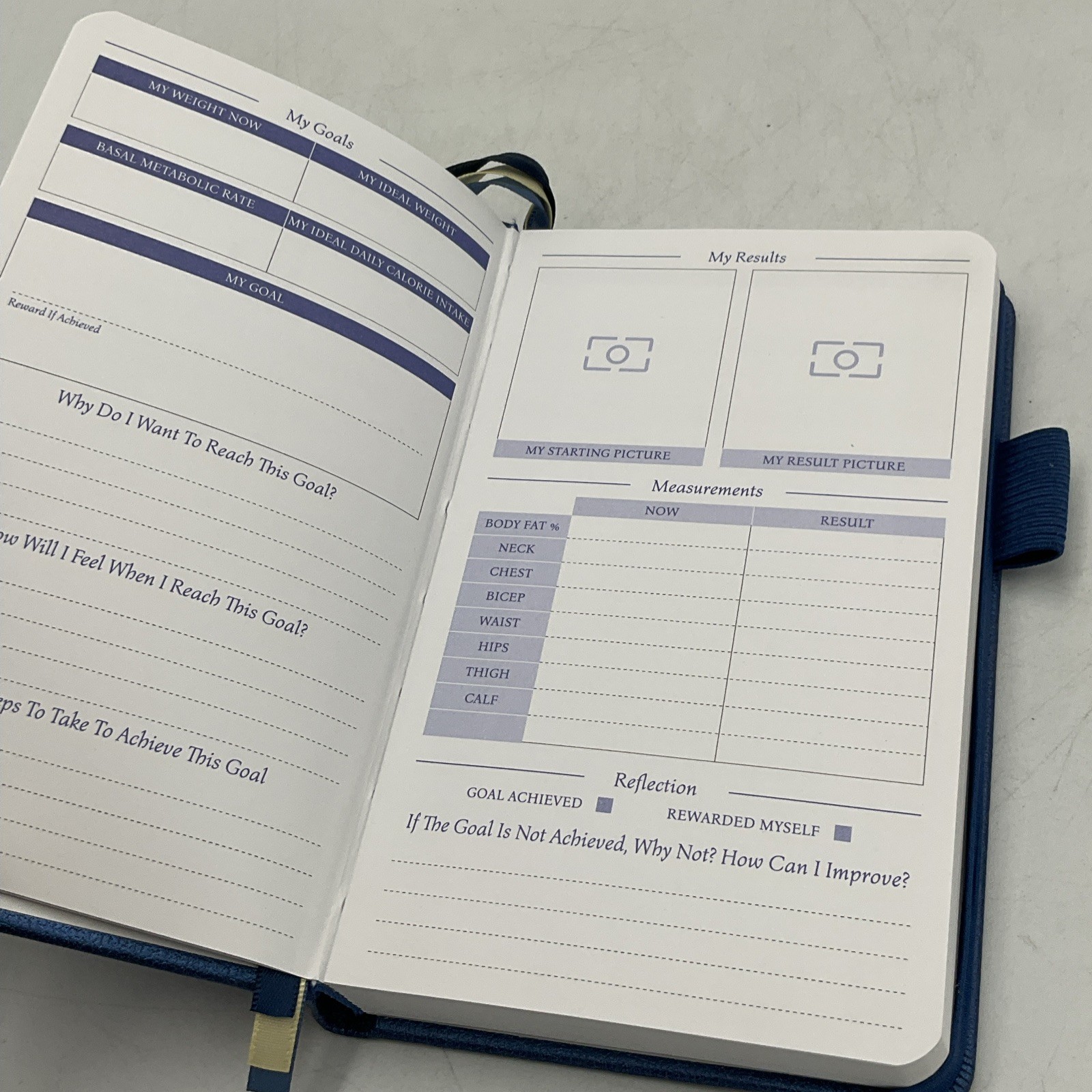 Legend Planner Food Journal & Wellness Planner Pocket Edition, 2021 Hardcover