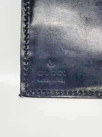 GUCCI Agenda Planner Notebook Cover Black GG Monogram 6 Ring Japan Authentic