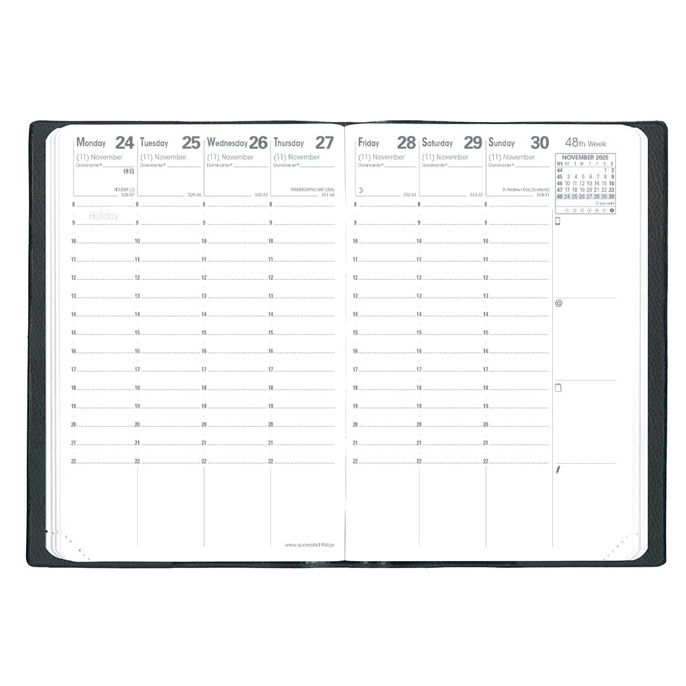 QUO VADIS Planner Diary Blue Ocean qv00401bl