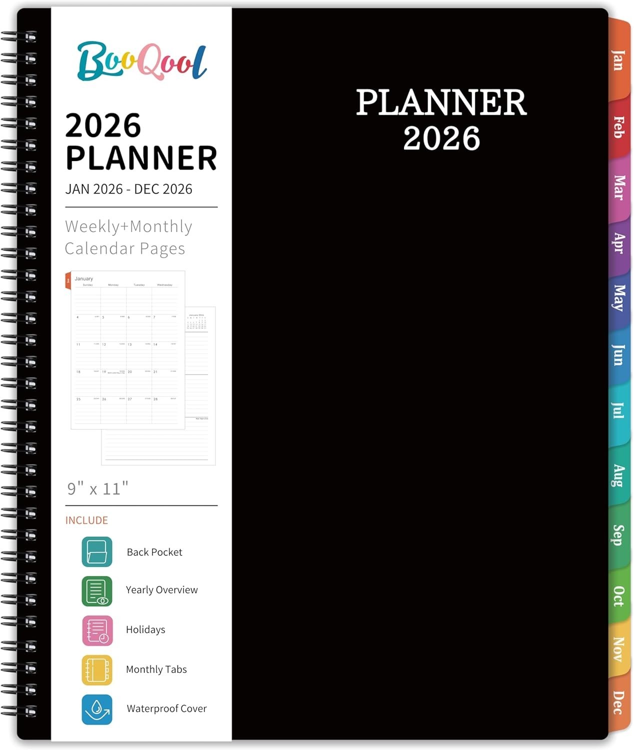 2026 Appointment Book/Planner – 8.2″ x 11″, Daily Planner 2026 from Jan. 2026…