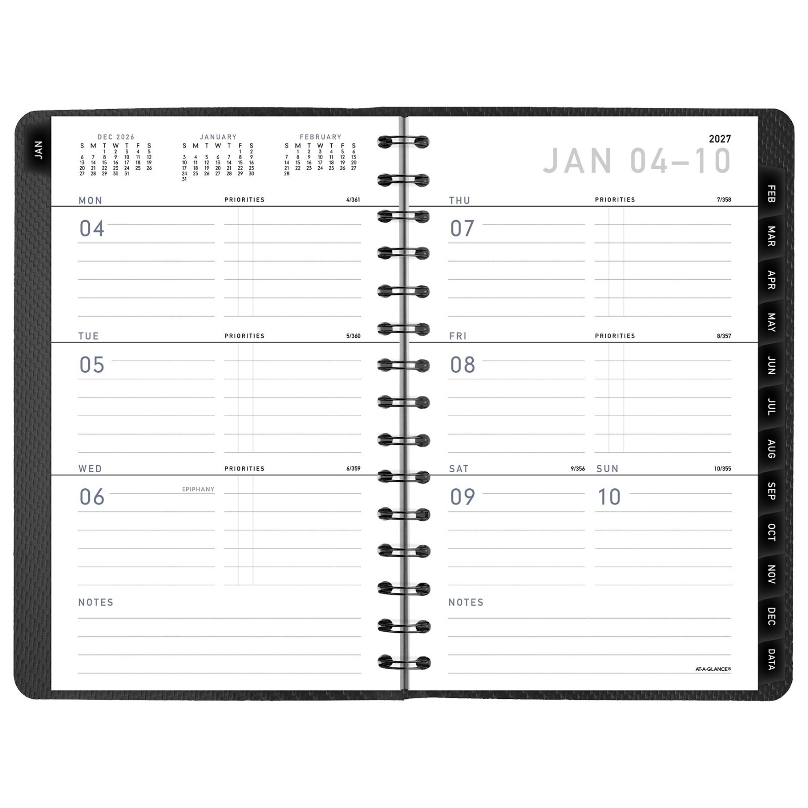 2026 At-A-Glance 70-100X-45 Weekly Monthly Planner, 5 x 8″