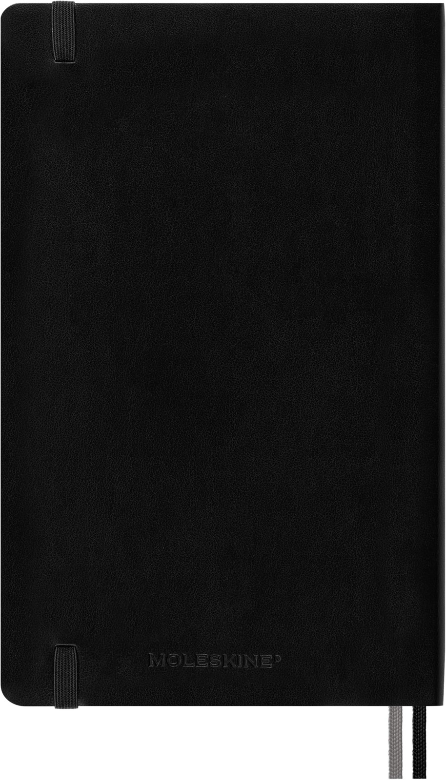 Moleskine Classic Large Black Notebook 400 Pages Durable Elastic Closure Ivor…