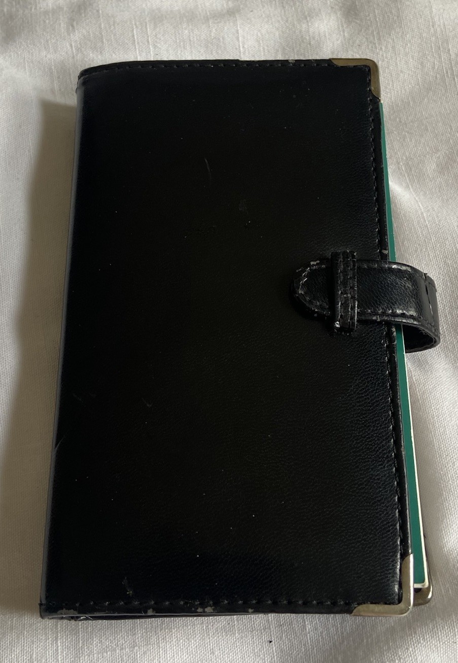 Vintage Black Franklin Covey The Pocket Planner Spiral Bound
