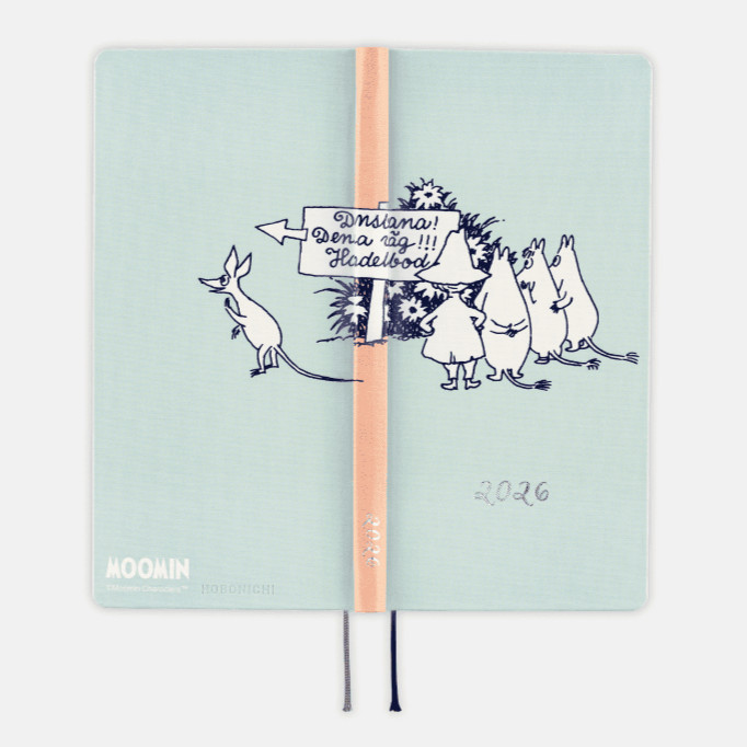 HOBONICHI TECHO 2026 Moomin Original Cousin Cover weeks stappo JAPAN NEW
