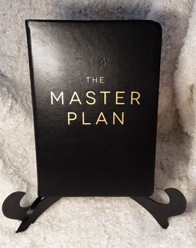 Journal Notebook The Master Plan 5.75″ x 8.25″ 256 Pages GREAT GRAD GIFT