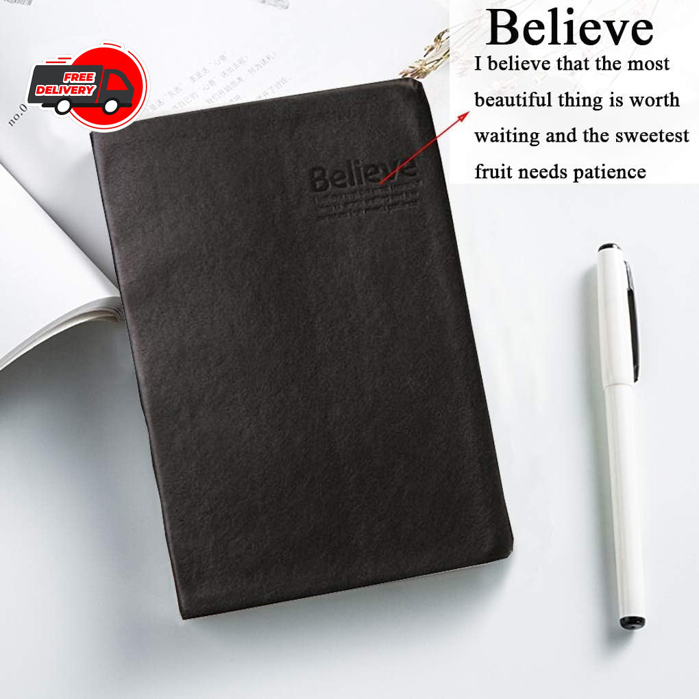 Thick Leather Journal Notebook 720 Pages Retro Thick Lined Paper Writing Journal