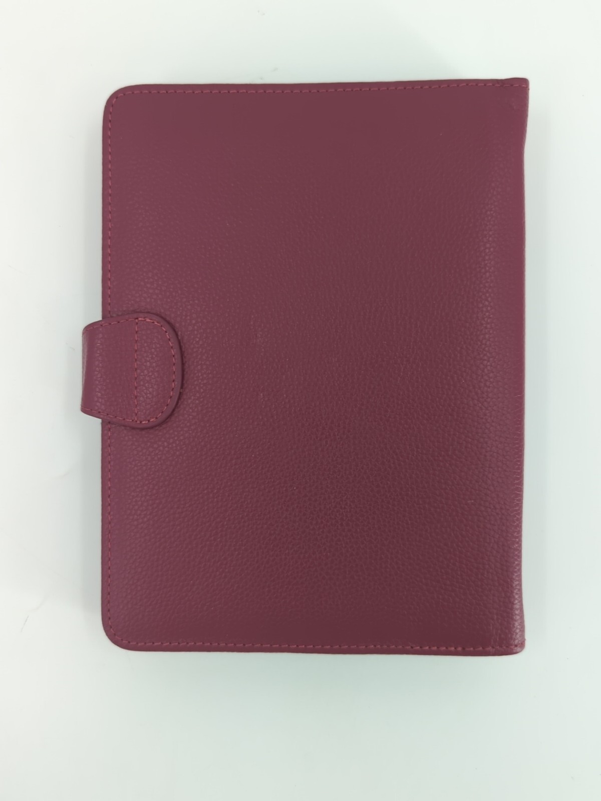 Franklin Covey CO AVA Binder 9.2”x7” Full Grain Leather for Planner Plum Purple